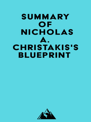 cover image of Summary of Nicholas A. Christakis's Blueprint
